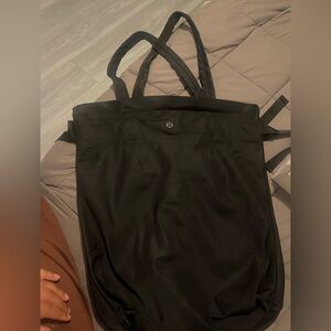 lululemon athletica Black nylon Tote